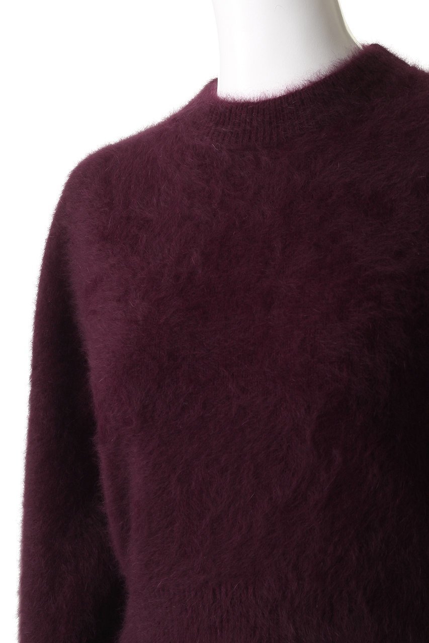 【ランバン オン ブルー/LANVIN en Bleu】のフォックスカシミヤパフスリーブニット 人気、トレンドファッション・服の通販 founy(ファニー) 　ファッション　Fashion　レディースファッション　Fashion for Women　トップス・カットソー　Cut & Sew Tops　ニット　Knit Tops & Sweaters　カジュアルプルオーバー・ニットトップス　Pullovers & Knit Tops / Casual Pullovers　カーディガン　Cardigan, Knitwear　コンパクト　Compact, Small Size　スリーブ　Sleeve, Long Sleeve / Short Sleeve　バランス　Balance, Style Balance　ファブリック　Fabric, Textile　フェミニン　Feminine, Girly　フォックス　Fox, Fox Fur　other-8|ID: prp329100004626462 ipo3291000000034377129