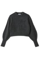 【ランバン オン ブルー/LANVIN en Bleu】のフォックスカシミヤパフスリーブニット チャコールグレー|ID: prp329100004626462 ipo3291000000035888653