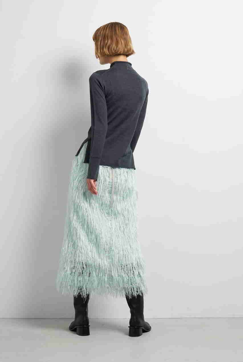 【ランバン オン ブルー/LANVIN en Bleu】のアイレットハイネックニット 人気、トレンドファッション・服の通販 founy(ファニー) 　ファッション　Fashion　レディースファッション　Fashion for Women　トップス・カットソー　Cut & Sew Tops　ニット　Knit Tops & Sweaters　カジュアルプルオーバー・ニットトップス　Pullovers & Knit Tops / Casual Pullovers　2025年　2025　2025-2026秋冬・A/W　Autumn/Winter 2025–26 AW25–26　アイレット　Eyelet Lace　シンプル　Simple, Minimal　ハイネック　High Neck, Mock Neck　ファブリック　Fabric, Textile　A/W・秋冬　Autumn/Winter　透かし　Cut-Out, Lacework　other-5|ID: prp329100004626463 ipo3291000000033245214