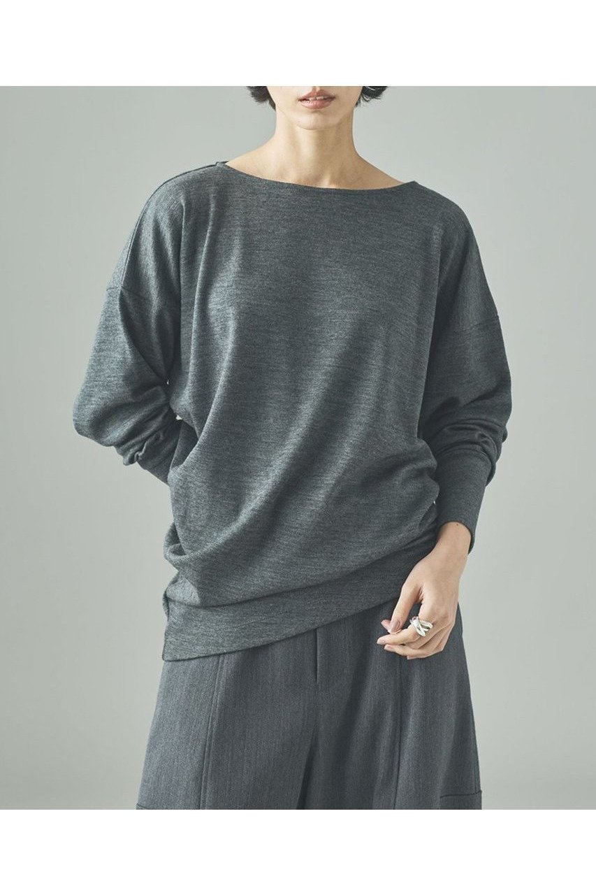 【カレンソロジー/Curensology】のアシメトリープルオーバー 人気、トレンドファッション・服の通販 founy(ファニー) 　ファッション　Fashion　レディースファッション　Fashion for Women　トップス・カットソー　Cut & Sew Tops　ニット　Knit Tops & Sweaters　カジュアルプルオーバー・ニットトップス　Pullovers & Knit Tops / Casual Pullovers　2025年　2025　2025-2026秋冬・A/W　Autumn/Winter 2025–26 AW25–26　なめらか　Smooth, Silky Texture　アシンメトリー　Asymmetrical Style　シンプル　Simple, Minimal　ブラウジング　Blouson Silhouette, Cinched Waist　日本製　Made In Japan　A/W・秋冬　Autumn/Winter　other-2|ID: prp329100004626468 ipo3291000000033245252