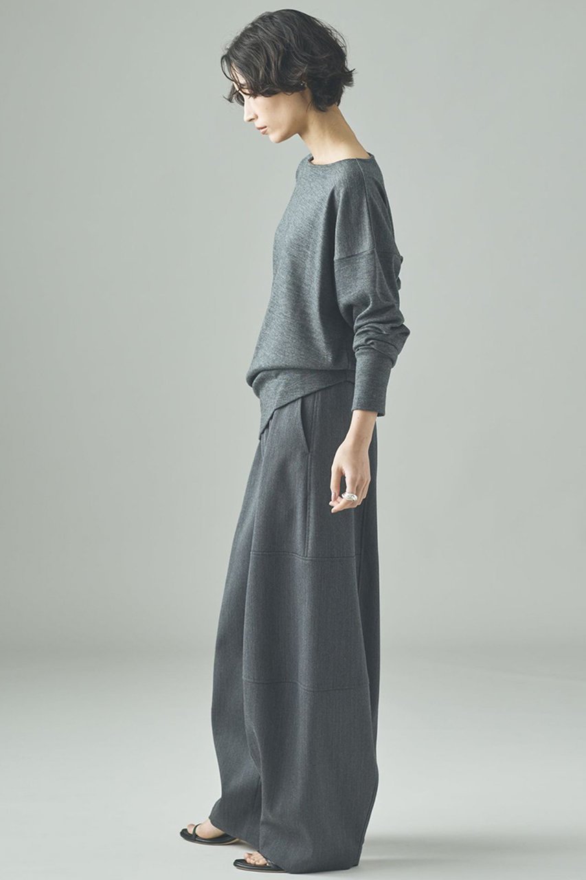【カレンソロジー/Curensology】のアシメトリープルオーバー 人気、トレンドファッション・服の通販 founy(ファニー) 　ファッション　Fashion　レディースファッション　Fashion for Women　トップス・カットソー　Cut & Sew Tops　ニット　Knit Tops & Sweaters　カジュアルプルオーバー・ニットトップス　Pullovers & Knit Tops / Casual Pullovers　2025年　2025　2025-2026秋冬・A/W　Autumn/Winter 2025–26 AW25–26　なめらか　Smooth, Silky Texture　アシンメトリー　Asymmetrical Style　シンプル　Simple, Minimal　ブラウジング　Blouson Silhouette, Cinched Waist　日本製　Made In Japan　A/W・秋冬　Autumn/Winter　other-7|ID: prp329100004626468 ipo3291000000033245257
