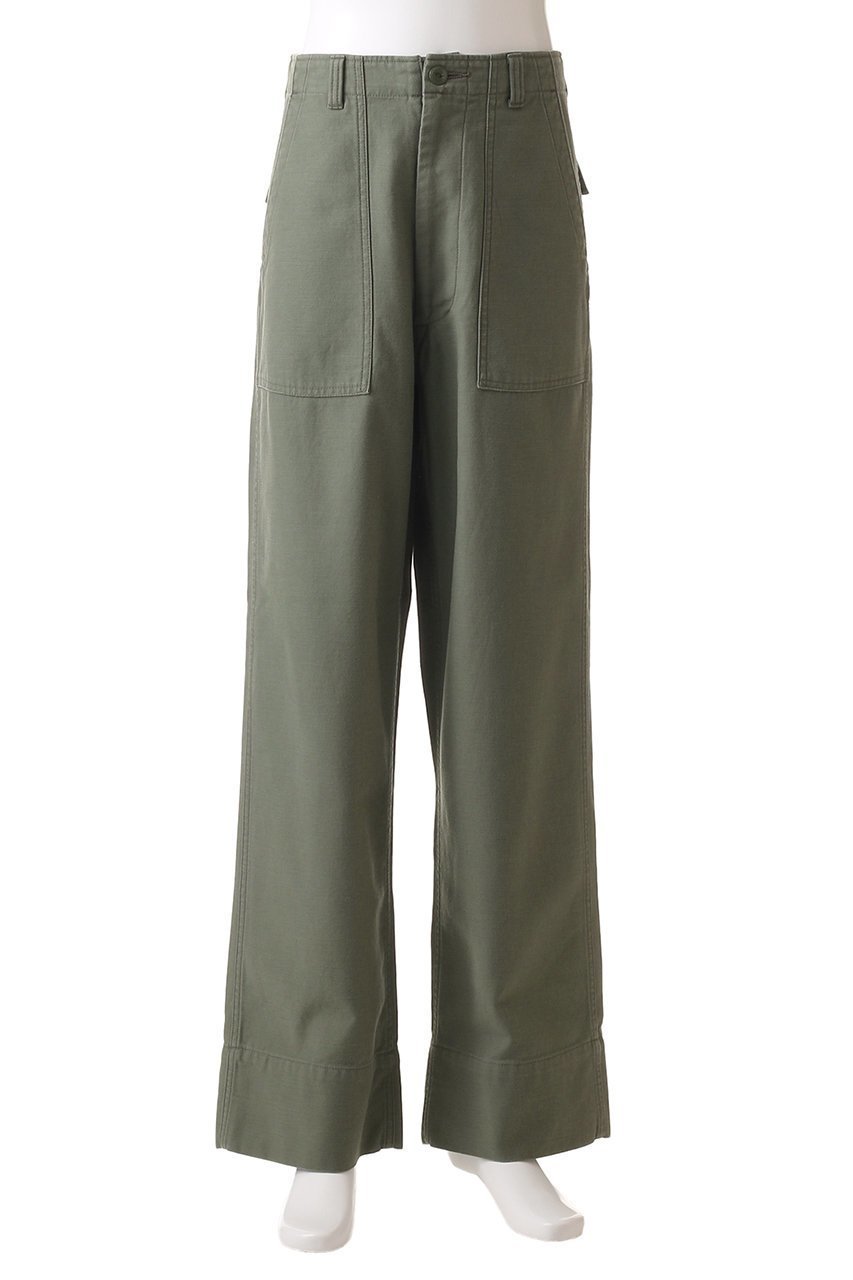 【マディソンブルー/MADISONBLUE / MEN】の【MEN】FATIGUE PANTS LBS MNS ファティーグ パンツ 人気、トレンドファッション・服の通販 founy(ファニー) 　ファッション　Fashion　メンズファッション　Fashion for Men　ボトムス　Bottoms　サテン　Satin, Glossy Fabric　ポケット　Pocket, Pocket Detail　ミリタリー　Military, Army Style　別注　Limited Edition, Custom Order　猫　Cat, Kitty　other-2|ID: prp329100004626473 ipo3291000000035888674