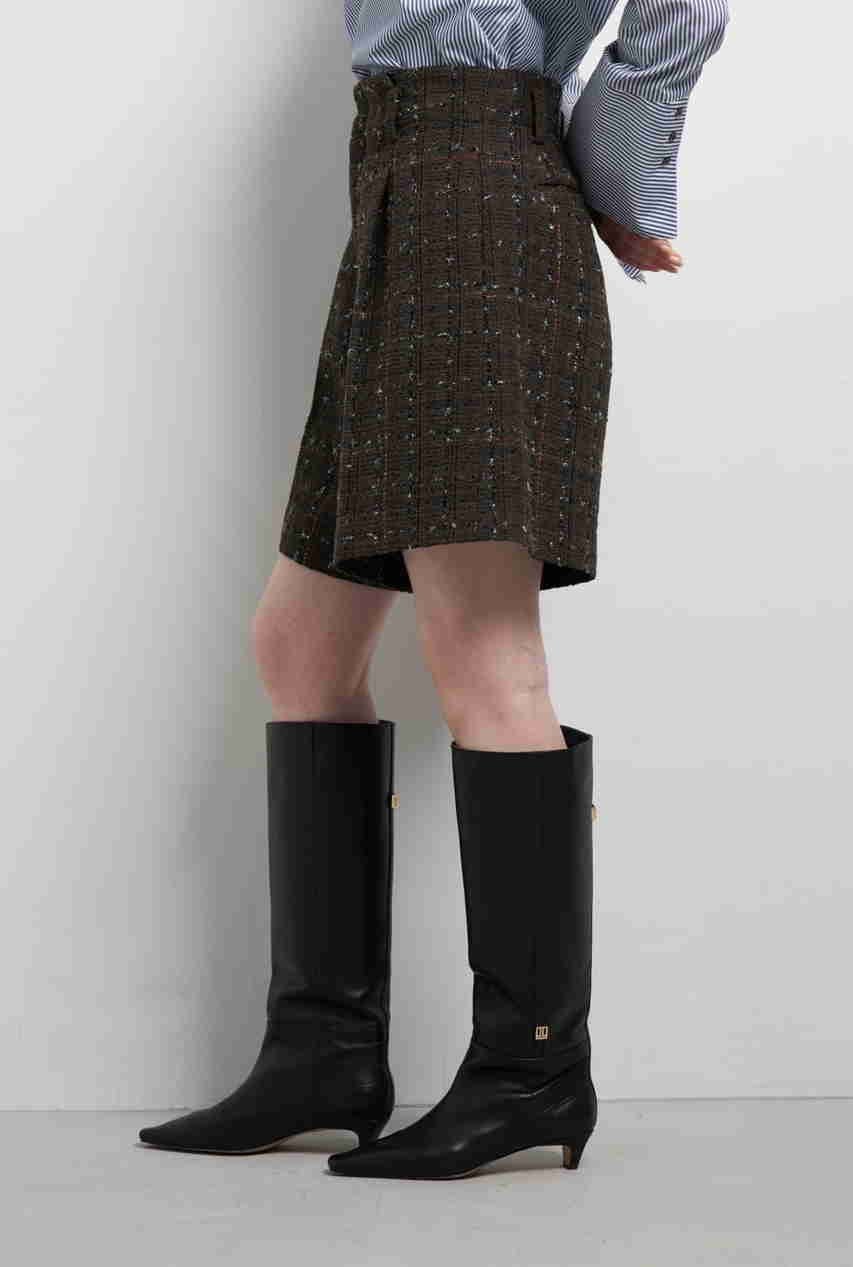 【ランバン オン ブルー/LANVIN en Bleu】のツイードメルトン ショートパンツ 人気、トレンドファッション・服の通販 founy(ファニー) ファッション Fashion レディースファッション Fashion for Women パンツ Pants & Trousers ショートパンツ・ハーフパンツ High-Waisted & Relaxed Shorts イタリア Italy オレンジ Orange ショート Short, Short Length スーツ Suit, Formalwear ツイード Twill, Twill Weave ファブリック Fabric, Textile フォーマル Formal, Dressy 別注 Limited Edition, Custom Order マニッシュ Mannish, Boyish メルトン Melton, Heavy Wool other-6|ID: prp329100004626475 ipo3291000000035857052