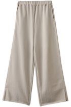 【エブール/ebure】のクリアー裏毛 スウェットワイドパンツ ベージュ|ID: prp329100004626476 ipo3291000000035451882