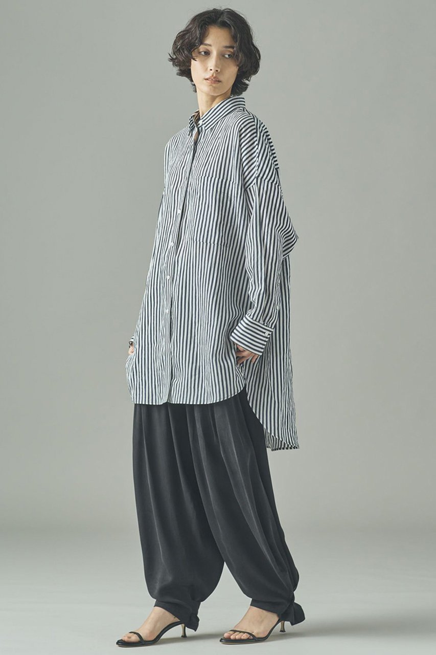 【カレンソロジー/Curensology】のサテンタックパンツ 人気、トレンドファッション・服の通販 founy(ファニー) 　ファッション　Fashion　レディースファッション　Fashion for Women　パンツ　Pants & Trousers　2025年　2025　2025-2026秋冬・A/W　Autumn/Winter 2025–26 AW25–26　おすすめ　Recommended / Our Picks　なめらか　Smooth, Silky Texture　ウォッシュ　Washed Finish　キュプラ　Cupro, Eco Fabric　サテン　Satin, Glossy Fabric　ジャケット　Jacket, Outerwear　ピーチ　Peach, Soft Touch　フランス　France, French　ミリタリー　Military, Army Style　リラックス　Relax, Relaxed Fit　日本製　Made In Japan　A/W・秋冬　Autumn/Winter　other-6|ID: prp329100004626477 ipo3291000000033245328