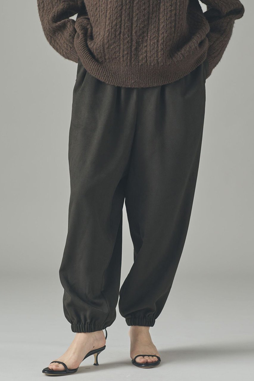 【カレンソロジー/Curensology】のフェイクスウェードバルーンパンツ 人気、トレンドファッション・服の通販 founy(ファニー) 　ファッション　Fashion　レディースファッション　Fashion for Women　パンツ　Pants & Trousers　2025年　2025　2025-2026秋冬・A/W　Autumn/Winter 2025–26 AW25–26　カットソー　Cut and Sewn Top　ストレッチ　Stretch, Stretchy Fabric　バルーン　Balloon, Balloon Silhouette　リラックス　Relax, Relaxed Fit　日本製　Made In Japan　A/W・秋冬　Autumn/Winter　other-2|ID: prp329100004626478 ipo3291000000033245334