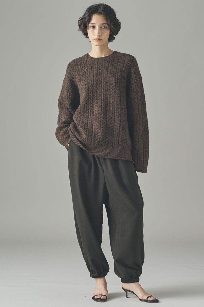 【カレンソロジー/Curensology】のフェイクスウェードバルーンパンツ 人気、トレンドファッション・服の通販 founy(ファニー) 　ファッション　Fashion　レディースファッション　Fashion for Women　パンツ　Pants & Trousers　2025年　2025　2025-2026秋冬・A/W　Autumn/Winter 2025–26 AW25–26　カットソー　Cut and Sewn Top　ストレッチ　Stretch, Stretchy Fabric　バルーン　Balloon, Balloon Silhouette　リラックス　Relax, Relaxed Fit　日本製　Made In Japan　A/W・秋冬　Autumn/Winter　other-5|ID: prp329100004626478 ipo3291000000033245337