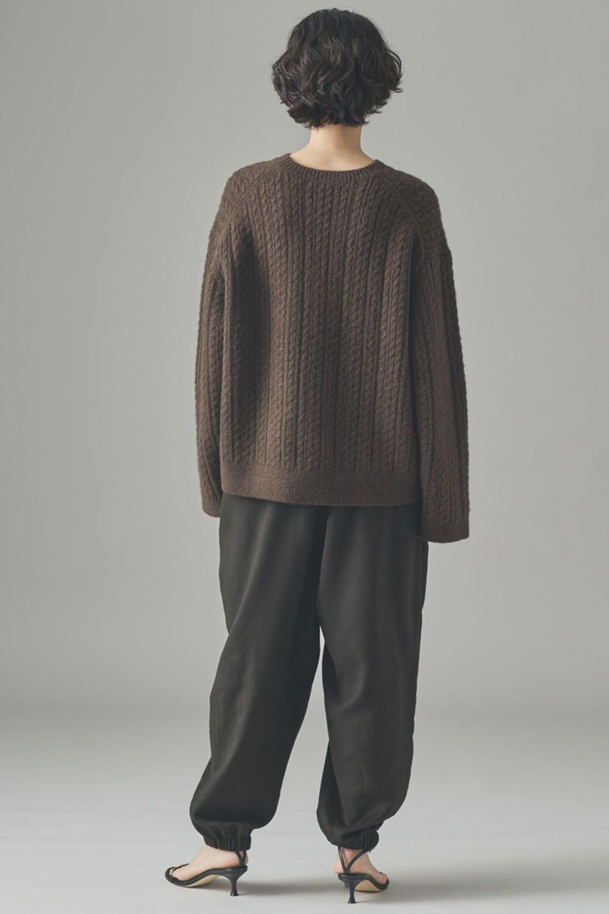 【カレンソロジー/Curensology】のフェイクスウェードバルーンパンツ 人気、トレンドファッション・服の通販 founy(ファニー) 　ファッション　Fashion　レディースファッション　Fashion for Women　パンツ　Pants & Trousers　2025年　2025　2025-2026秋冬・A/W　Autumn/Winter 2025–26 AW25–26　カットソー　Cut and Sewn Top　ストレッチ　Stretch, Stretchy Fabric　バルーン　Balloon, Balloon Silhouette　リラックス　Relax, Relaxed Fit　日本製　Made In Japan　A/W・秋冬　Autumn/Winter　other-7|ID: prp329100004626478 ipo3291000000033245339