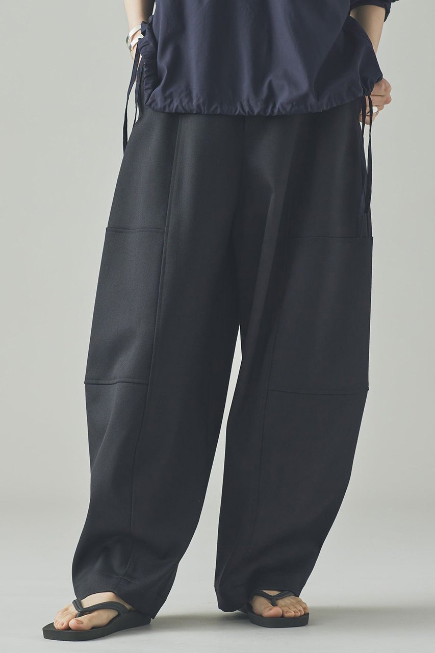 【カレンソロジー/Curensology】のT/Wダブルクロスパンツ 人気、トレンドファッション・服の通販 founy(ファニー) 　ファッション　Fashion　レディースファッション　Fashion for Women　パンツ　Pants & Trousers　2025年　2025　2025-2026秋冬・A/W　Autumn/Winter 2025–26 AW25–26　クール　Cool, Chic　ストレッチ　Stretch, Stretchy Fabric　タートル　Turtleneck, Turtle Collar　フォルム　Silhouette, Form　ワイド　Wide, Wide Fit　日本製　Made In Japan　A/W・秋冬　Autumn/Winter　 other-1|ID: prp329100004626479 ipo3291000000033245340