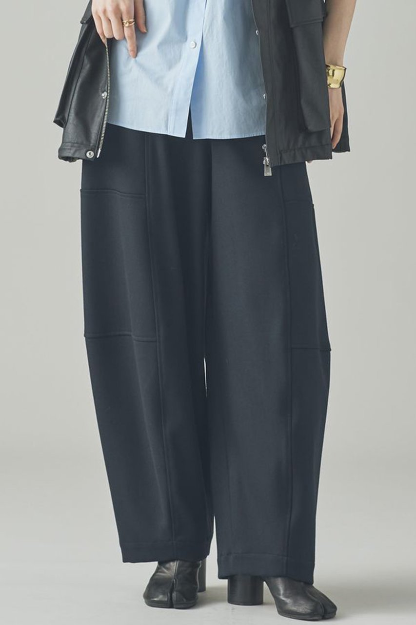 【カレンソロジー/Curensology】のT/Wダブルクロスパンツ 人気、トレンドファッション・服の通販 founy(ファニー) 　ファッション　Fashion　レディースファッション　Fashion for Women　パンツ　Pants & Trousers　2025年　2025　2025-2026秋冬・A/W　Autumn/Winter 2025–26 AW25–26　クール　Cool, Chic　ストレッチ　Stretch, Stretchy Fabric　タートル　Turtleneck, Turtle Collar　フォルム　Silhouette, Form　ワイド　Wide, Wide Fit　日本製　Made In Japan　A/W・秋冬　Autumn/Winter　other-2|ID: prp329100004626479 ipo3291000000033245344