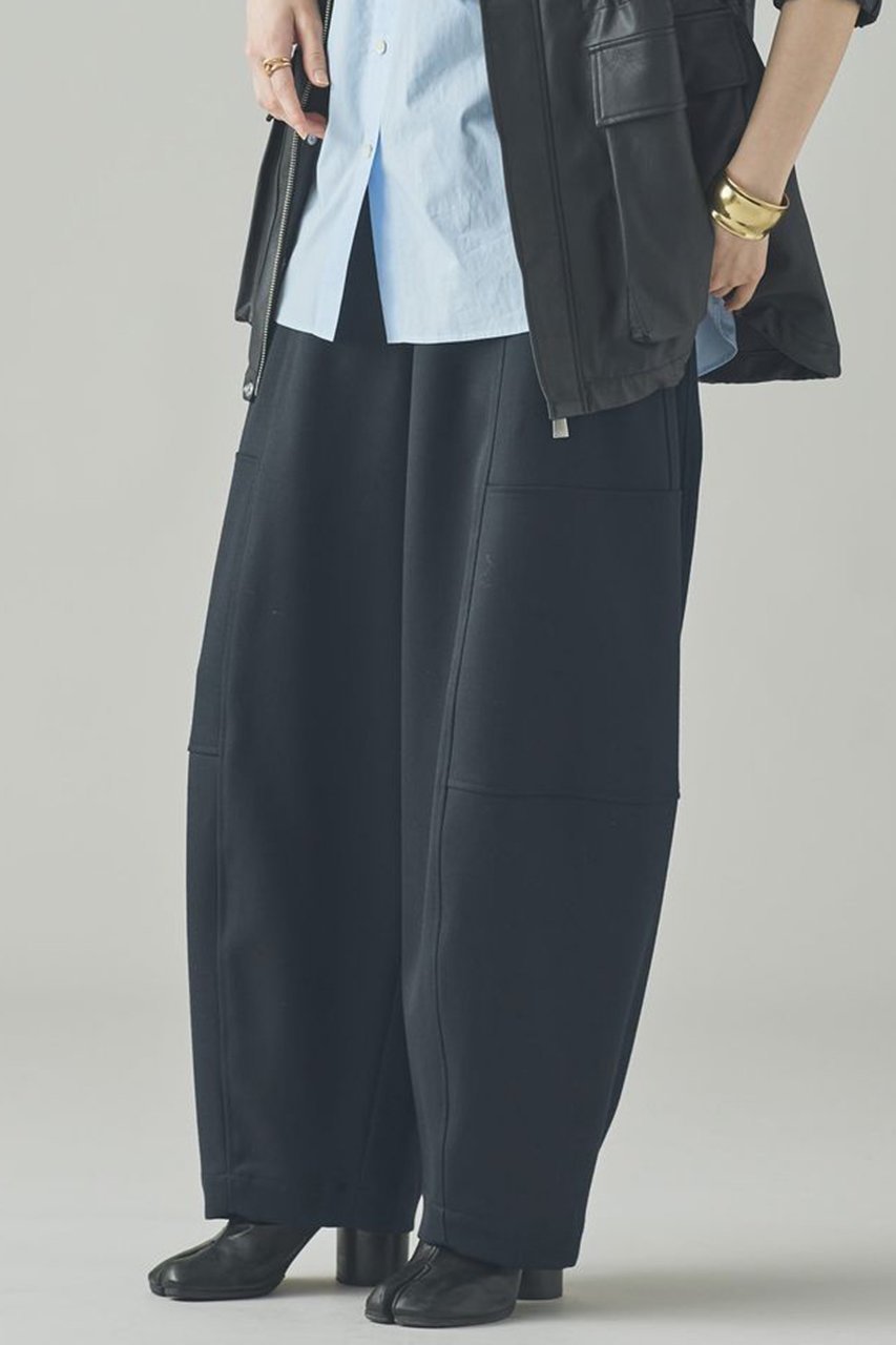 【カレンソロジー/Curensology】のT/Wダブルクロスパンツ 人気、トレンドファッション・服の通販 founy(ファニー) 　ファッション　Fashion　レディースファッション　Fashion for Women　パンツ　Pants & Trousers　2025年　2025　2025-2026秋冬・A/W　Autumn/Winter 2025–26 AW25–26　クール　Cool, Chic　ストレッチ　Stretch, Stretchy Fabric　タートル　Turtleneck, Turtle Collar　フォルム　Silhouette, Form　ワイド　Wide, Wide Fit　日本製　Made In Japan　A/W・秋冬　Autumn/Winter　other-3|ID: prp329100004626479 ipo3291000000033245345