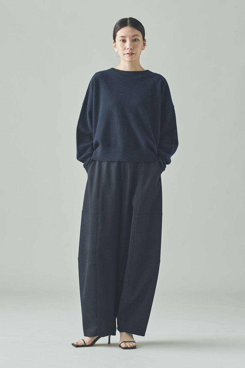 【カレンソロジー/Curensology】のT/Wダブルクロスパンツ 人気、トレンドファッション・服の通販 founy(ファニー) 　ファッション　Fashion　レディースファッション　Fashion for Women　パンツ　Pants & Trousers　クール　Cool, Chic　ストレッチ　Stretch, Stretchy Fabric　タートル　Turtleneck, Turtle Collar　フォルム　Silhouette, Form　ワイド　Wide, Wide Fit　新作・新入荷　New Arrivals / New In　日本製　Made In Japan　other-5|ID: prp329100004626479 ipo3291000000033300025
