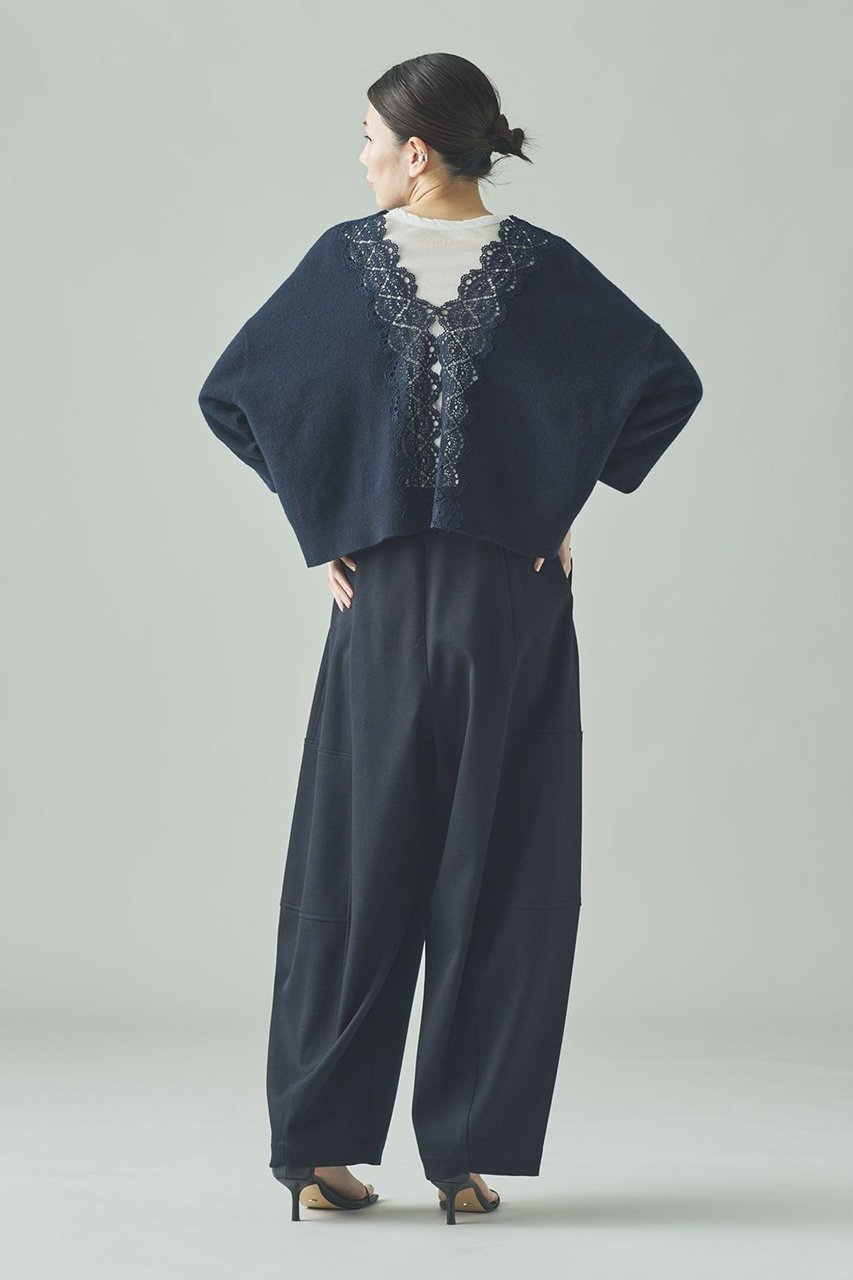 【カレンソロジー/Curensology】のT/Wダブルクロスパンツ 人気、トレンドファッション・服の通販 founy(ファニー) 　ファッション　Fashion　レディースファッション　Fashion for Women　パンツ　Pants & Trousers　クール　Cool, Chic　ストレッチ　Stretch, Stretchy Fabric　タートル　Turtleneck, Turtle Collar　フォルム　Silhouette, Form　ワイド　Wide, Wide Fit　新作・新入荷　New Arrivals / New In　日本製　Made In Japan　other-7|ID: prp329100004626479 ipo3291000000033300027