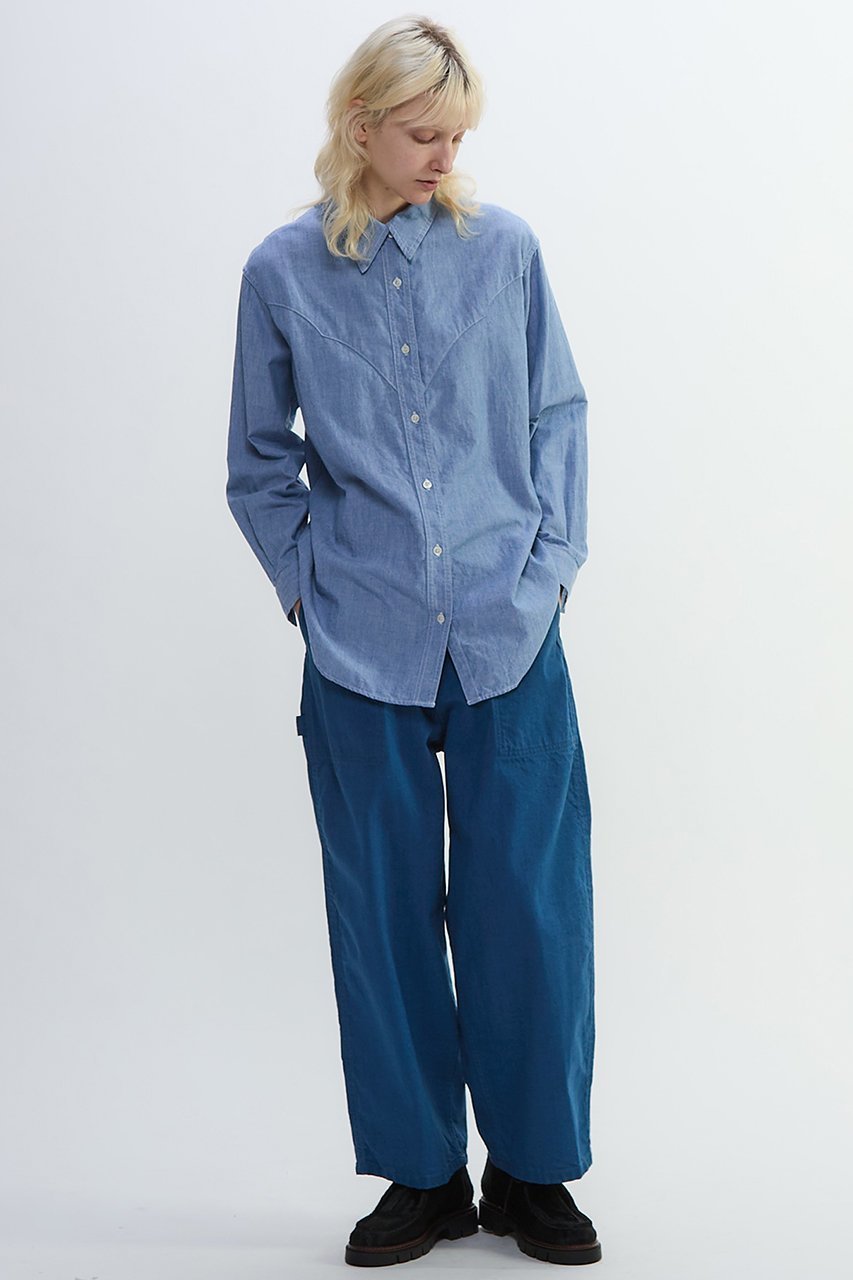 【プレインピープル/PLAIN PEOPLE】のデニムペインターパンツ 人気、トレンドファッション・服の通販 founy(ファニー) 　ファッション　Fashion　レディースファッション　Fashion for Women　パンツ　Pants & Trousers　デニムパンツ・ジーンズ・美脚デニム　Denim Jeans & Pants　2025年　2025　2025-2026秋冬・A/W　Autumn/Winter 2025–26 AW25–26　インディゴ　Indigo Denim　デニム　Denim, Jeans Material　ポケット　Pocket, Pocket Detail　ループ　Loop, Loop Knit　別注　Limited Edition, Custom Order　A/W・秋冬　Autumn/Winter　other-4|ID: prp329100004626480 ipo3291000000033245352