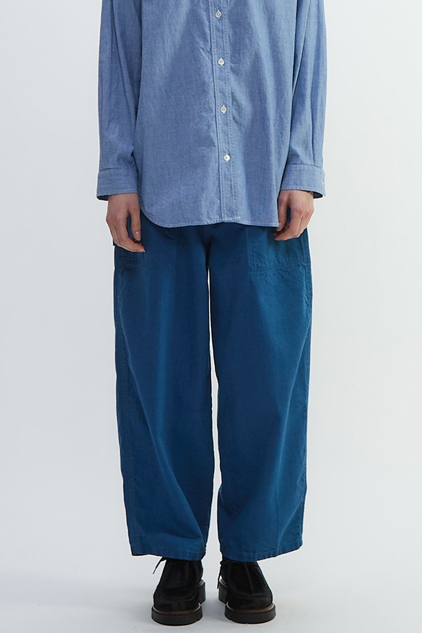 【プレインピープル/PLAIN PEOPLE】のデニムペインターパンツ インテリア・キッズ・メンズ・レディースファッション・服の通販 founy(ファニー) 　ファッション　Fashion　レディースファッション　Fashion for Women　パンツ　Pants & Trousers　デニムパンツ・ジーンズ・美脚デニム　Denim Jeans & Pants　インディゴ　Indigo Denim　デニム　Denim, Jeans Material　ポケット　Pocket, Pocket Detail　ループ　Loop, Loop Knit　別注　Limited Edition, Custom Order　ブルー|ID: prp329100004626480 ipo3291000000035664200