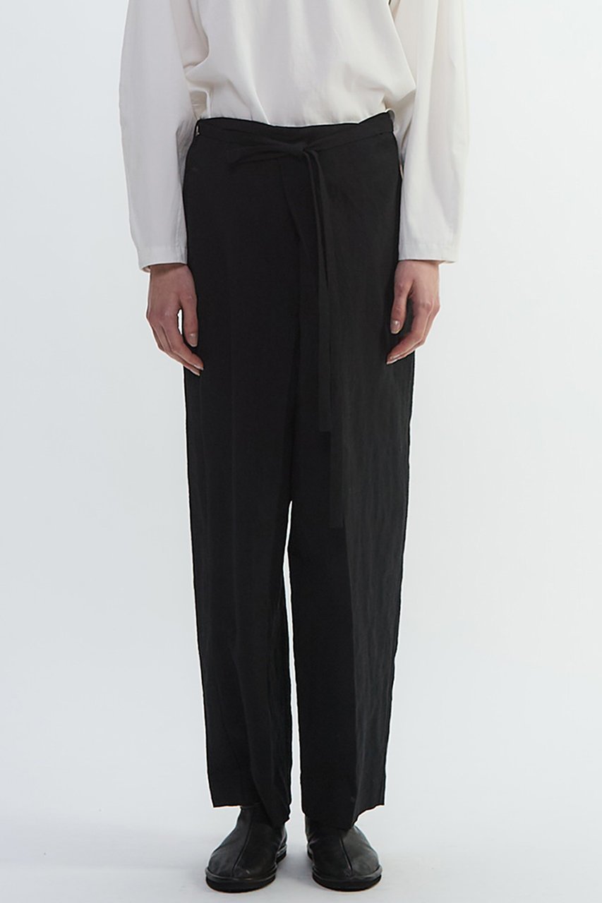 【プレインピープル/PLAIN PEOPLE】のリネンウールタンブラーワッシャーテーパード巻パンツ 人気、トレンドファッション・服の通販 founy(ファニー) 　ファッション　Fashion　レディースファッション　Fashion for Women　パンツ　Pants & Trousers　フィット　Fit, Slim Fit　フロント　Front, Front Design　リネン　Linen, Linen Fabric　ワッシャー　Washer, Crinkled Finish　 other-1|ID: prp329100004626481 ipo3291000000035451900