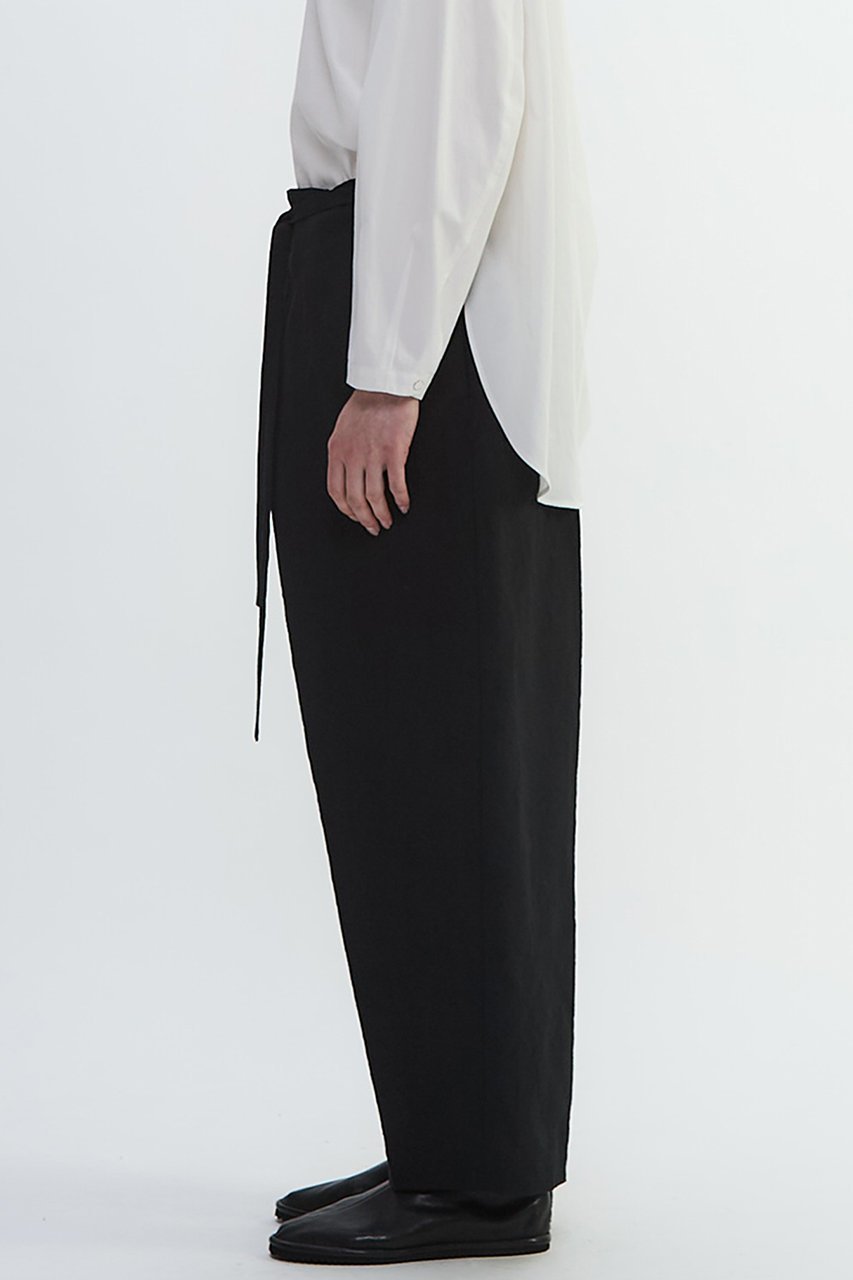 【プレインピープル/PLAIN PEOPLE】のリネンウールタンブラーワッシャーテーパード巻パンツ 人気、トレンドファッション・服の通販 founy(ファニー) 　ファッション　Fashion　レディースファッション　Fashion for Women　パンツ　Pants & Trousers　フィット　Fit, Slim Fit　フロント　Front, Front Design　リネン　Linen, Linen Fabric　ワッシャー　Washer, Crinkled Finish　other-2|ID: prp329100004626481 ipo3291000000035451903