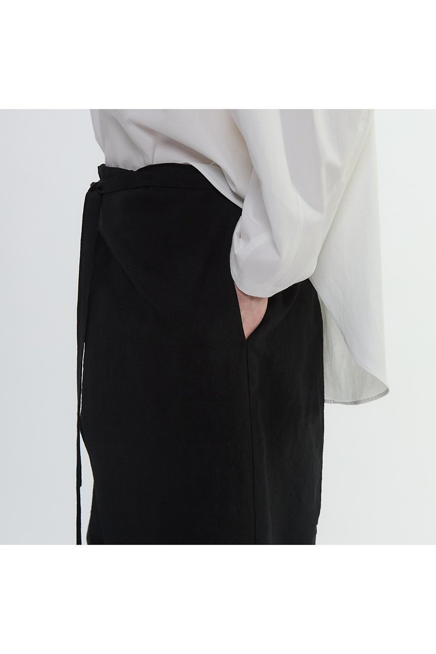 【プレインピープル/PLAIN PEOPLE】のリネンウールタンブラーワッシャーテーパード巻パンツ 人気、トレンドファッション・服の通販 founy(ファニー) 　ファッション　Fashion　レディースファッション　Fashion for Women　パンツ　Pants & Trousers　フィット　Fit, Slim Fit　フロント　Front, Front Design　リネン　Linen, Linen Fabric　ワッシャー　Washer, Crinkled Finish　other-6|ID: prp329100004626481 ipo3291000000035451909