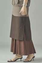 【カレンソロジー/Curensology】のレイヤーマーメイドスカート ブラウン|ID: prp329100004626482 ipo3291000000036100919