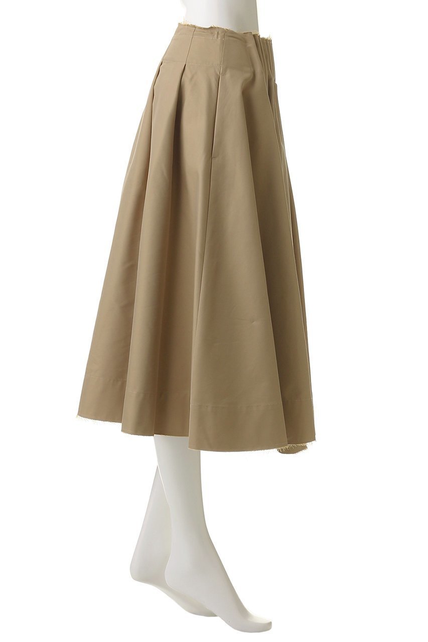 【クラネ/CLANE】のTUCK DETAIL FLARE SKIRT/スカート 人気、トレンドファッション・服の通販 founy(ファニー) 　ファッション　Fashion　レディースファッション　Fashion for Women　スカート　Skirts　ロングスカート　Long Skirts / Maxi & Midi Skirts　2025年　2025　2025-2026秋冬・A/W　Autumn/Winter 2025–26 AW25–26　カットオフ　Cut-Off Design　クロップド　Cropped, Short Length　スマート　Smart, Elegant　フレア　Flare, Flared　ロング　Long, Long-Length　A/W・秋冬　Autumn/Winter　other-3|ID: prp329100004626483 ipo3291000000033245373