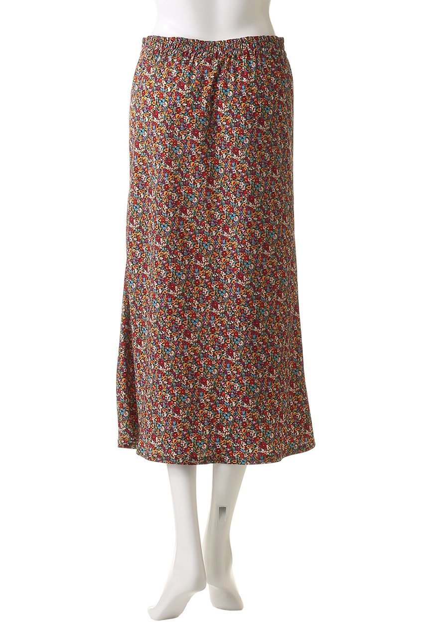 【オブラダ/Oblada】のリバティースカート 人気、トレンドファッション・服の通販 founy(ファニー) 　ファッション　Fashion　レディースファッション　Fashion for Women　スカート　Skirts　スニーカー　Sneakers, Trainers　ダウン　Down, Puffer　フェミニン　Feminine, Girly　フラワー　Flower, Floral　プリント　Print, Printed Pattern　ボトム　Bottoms, Lower Wear　ロング　Long, Long-Length　エレガント 上品　Elegant　other-4|ID: prp329100004626484 ipo3291000000036100931