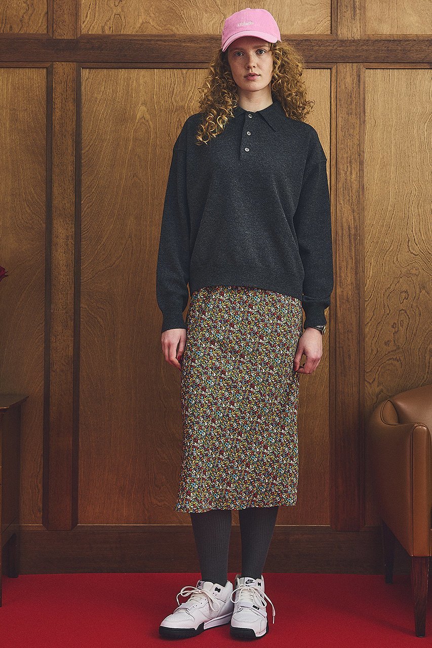 【オブラダ/Oblada】のリバティースカート 人気、トレンドファッション・服の通販 founy(ファニー) 　ファッション　Fashion　レディースファッション　Fashion for Women　スカート　Skirts　スニーカー　Sneakers, Trainers　ダウン　Down, Puffer　フェミニン　Feminine, Girly　フラワー　Flower, Floral　プリント　Print, Printed Pattern　ボトム　Bottoms, Lower Wear　ロング　Long, Long-Length　エレガント 上品　Elegant　other-8|ID: prp329100004626484 ipo3291000000036100935