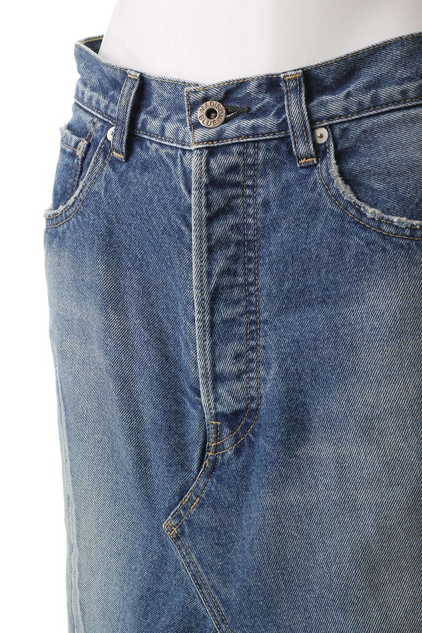 【マディソンブルー/MADISONBLUE】の5POCKET REMAKE FRILL SK DENIM 5ポケットリメイクデニムフリルスカート 人気、トレンドファッション・服の通販 founy(ファニー) 　ファッション　Fashion　レディースファッション　Fashion for Women　スカート　Skirts　ロングスカート　Long Skirts / Maxi & Midi Skirts　2025年　2025　2025-2026秋冬・A/W　Autumn/Winter 2025–26 AW25–26　デニム　Denim, Jeans Material　フレア　Flare, Flared　ロング　Long, Long-Length　A/W・秋冬　Autumn/Winter　other-5|ID: prp329100004626486 ipo3291000000033245396