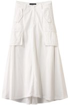 【マディソンブルー/MADISONBLUE】のCARGO LONG SK REMAKE L.oz BS リメイクカーゴロングスカート 人気、トレンドファッション・服の通販 founy(ファニー) ファッション Fashion レディースファッション Fashion for Women スカート Skirts ロングスカート Long Skirts / Maxi & Midi Skirts 2025年 2025 2025-2026秋冬・A/W Autumn/Winter 2025–26 AW25–26 サテン Satin, Glossy Fabric フレア Flare, Flared ロング Long, Long-Length A/W・秋冬 Autumn/Winter 軽量 Lightweight, Ultra Light thumbnail ホワイト|ID: prp329100004626487 ipo3291000000033245402