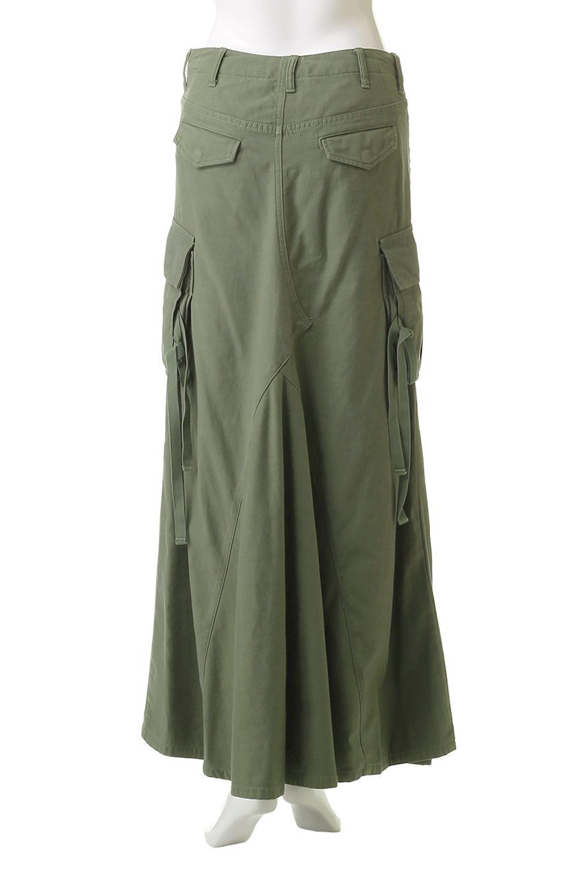 【マディソンブルー/MADISONBLUE】のCARGO LONG SK REMAKE L.oz BS リメイクカーゴロングスカート 人気、トレンドファッション・服の通販 founy(ファニー) 　ファッション　Fashion　レディースファッション　Fashion for Women　スカート　Skirts　ロングスカート　Long Skirts / Maxi & Midi Skirts　サテン　Satin, Glossy Fabric　フレア　Flare, Flared　ロング　Long, Long-Length　軽量　Lightweight, Ultra Light　other-4|ID: prp329100004626487 ipo3291000000035664218