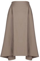 【マディソンブルー/MADISONBLUE】のMI-MOLLET FLARE SK C/LI コットン・ラミー ミモレフレアスカート 人気、トレンドファッション・服の通販 founy(ファニー) ファッション Fashion レディースファッション Fashion for Women スカート Skirts Aライン・フレアスカート A-Line & Flared Skirts ロングスカート Long Skirts / Maxi & Midi Skirts 2025年 2025 2025-2026秋冬・A/W Autumn/Winter 2025–26 AW25–26 おすすめ Recommended / Our Picks エレガント 上品 Elegant セットアップ Set-Up, Coordinated Outfit センター Center, Center Line ツイル Twist, Twisted Detail パターン Pattern, Design Print フレア Flare, Flared フロント Front, Front Design ロング Long, Long-Length 定番 Standard, Basic Item A/W・秋冬 Autumn/Winter thumbnail ブラウン|ID: prp329100004626488 ipo3291000000033245409