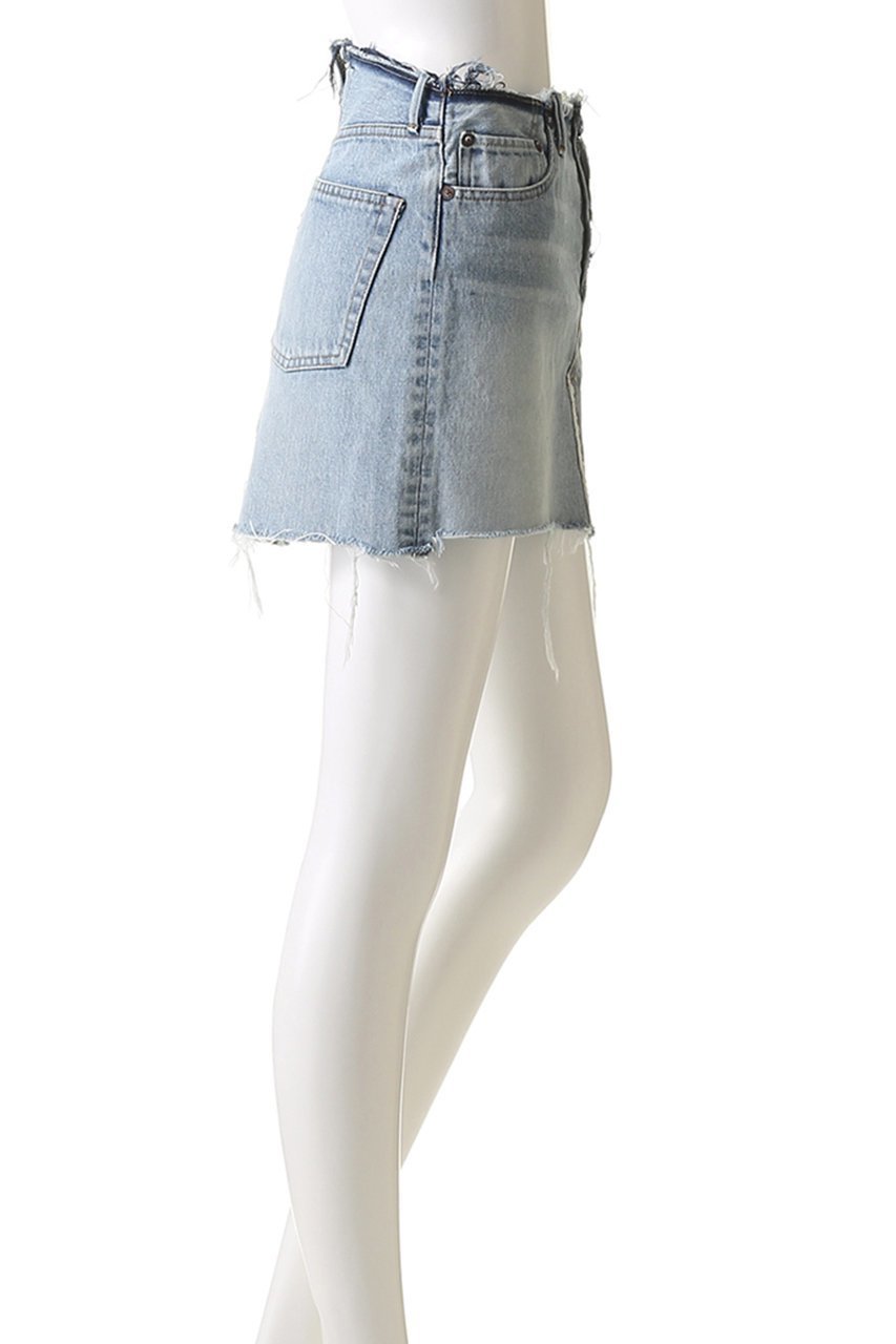 『MADISON BLUE』マディソンブルー (01) デニム ミニスカート マディソンブルー/MADISONBLUE】の5POCKET DENIM MINI SKIRT(VW
