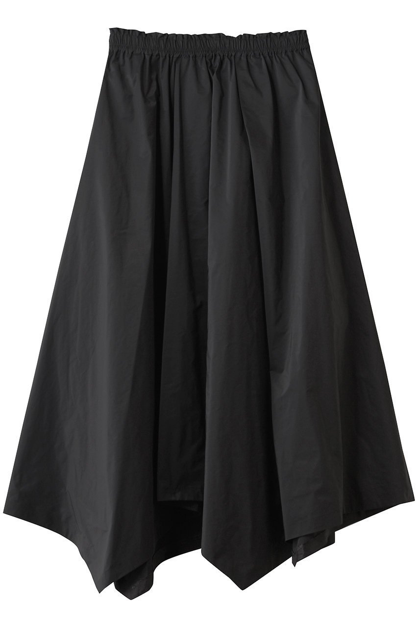 【ランバン オン ブルー/LANVIN en Bleu】のアシンメトリーヘムスカート 人気、トレンドファッション・服の通販 founy(ファニー) ファッション Fashion レディースファッション Fashion for Women スカート Skirts ロングスカート Long Skirts / Maxi & Midi Skirts タフタ Taffeta, Structured Fabric ドレープ Drape, Draping Fabric ファブリック Fabric, Textile フレア Flare, Flared ロング Long, Long-Length エレガント 上品 Elegant other-1|ID: prp329100004626494 ipo3291000000036763264