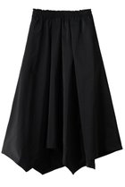 【ランバン オン ブルー/LANVIN en Bleu】のアシンメトリーヘムスカート 人気、トレンドファッション・服の通販 founy(ファニー) ファッション Fashion レディースファッション Fashion for Women スカート Skirts ロングスカート Long Skirts / Maxi & Midi Skirts タフタ Taffeta, Structured Fabric ドレープ Drape, Draping Fabric ファブリック Fabric, Textile フレア Flare, Flared ロング Long, Long-Length エレガント 上品 Elegant thumbnail ブラック|ID: prp329100004626494 ipo3291000000036763268