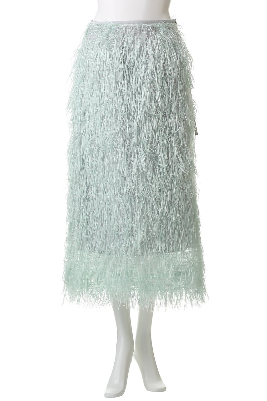 【ランバン オン ブルー/LANVIN en Bleu】のフェザージャガードレイヤードスカート 人気、トレンドファッション・服の通販 founy(ファニー) ファッション Fashion レディースファッション Fashion for Women スカート Skirts ロングスカート Long Skirts / Maxi & Midi Skirts エアリー Airy Texture ストレート Straight, Straight Cut スリット Slit, Slit Detail セパレート Separate, Two-Piece トレンド Trend, Trending Now ファブリック Fabric, Textile ペチコート Petticoat, Underskirt ロング Long, Long-Length other-5|ID: prp329100004626496 ipo3291000000033831571