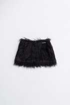 【プランク プロジェクト/PRANK PROJECT】のロングファーミニスカート / Long Faux Mini Skirt 人気、トレンドファッション・服の通販 founy(ファニー) ファッション Fashion レディースファッション Fashion for Women スカート Skirts ミニスカート Mini Skirts ストレート Straight, Straight Cut トレンド Trend, Trending Now フェイクファー Faux Fur, Imitation Fur ミニスカート Mini Skirt, Short Skirt 今季 This Season, Current Season 新作・新入荷 New Arrivals / New In thumbnail BLK(ブラック)|ID: prp329100004626498 ipo3291000000033245505