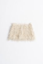 【プランク プロジェクト/PRANK PROJECT】のロングファーミニスカート / Long Faux Mini Skirt 人気、トレンドファッション・服の通販 founy(ファニー) ファッション Fashion レディースファッション Fashion for Women スカート Skirts ミニスカート Mini Skirts ストレート Straight, Straight Cut トレンド Trend, Trending Now フェイクファー Faux Fur, Imitation Fur ミニスカート Mini Skirt, Short Skirt 今季 This Season, Current Season 新作・新入荷 New Arrivals / New In thumbnail WHT(ホワイト)|ID: prp329100004626498 ipo3291000000033245506