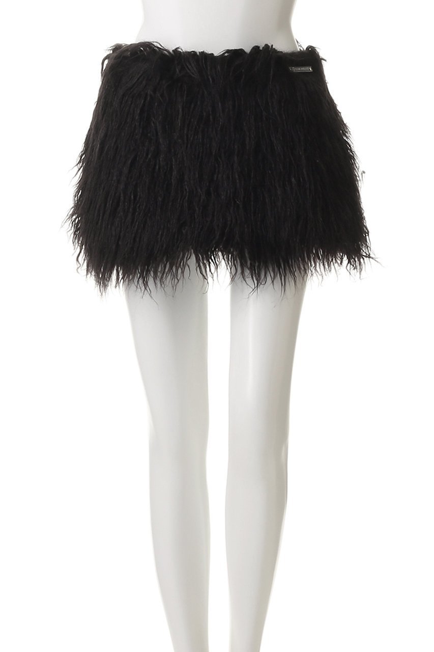 【プランク プロジェクト/PRANK PROJECT】のロングファーミニスカート / Long Faux Mini Skirt 人気、トレンドファッション・服の通販 founy(ファニー) 　ファッション　Fashion　レディースファッション　Fashion for Women　スカート　Skirts　ミニスカート　Mini Skirts　ストレート　Straight, Straight Cut　トレンド　Trend, Trending Now　フェイクファー　Faux Fur, Imitation Fur　ミニスカート　Mini Skirt, Short Skirt　今季　This Season, Current Season　other-2|ID: prp329100004626498 ipo3291000000035860290