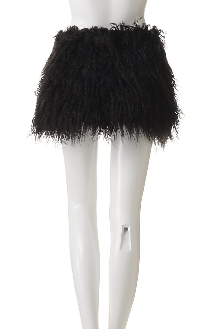 【プランク プロジェクト/PRANK PROJECT】のロングファーミニスカート / Long Faux Mini Skirt 人気、トレンドファッション・服の通販 founy(ファニー) 　ファッション　Fashion　レディースファッション　Fashion for Women　スカート　Skirts　ミニスカート　Mini Skirts　ストレート　Straight, Straight Cut　トレンド　Trend, Trending Now　フェイクファー　Faux Fur, Imitation Fur　ミニスカート　Mini Skirt, Short Skirt　今季　This Season, Current Season　other-4|ID: prp329100004626498 ipo3291000000035860293