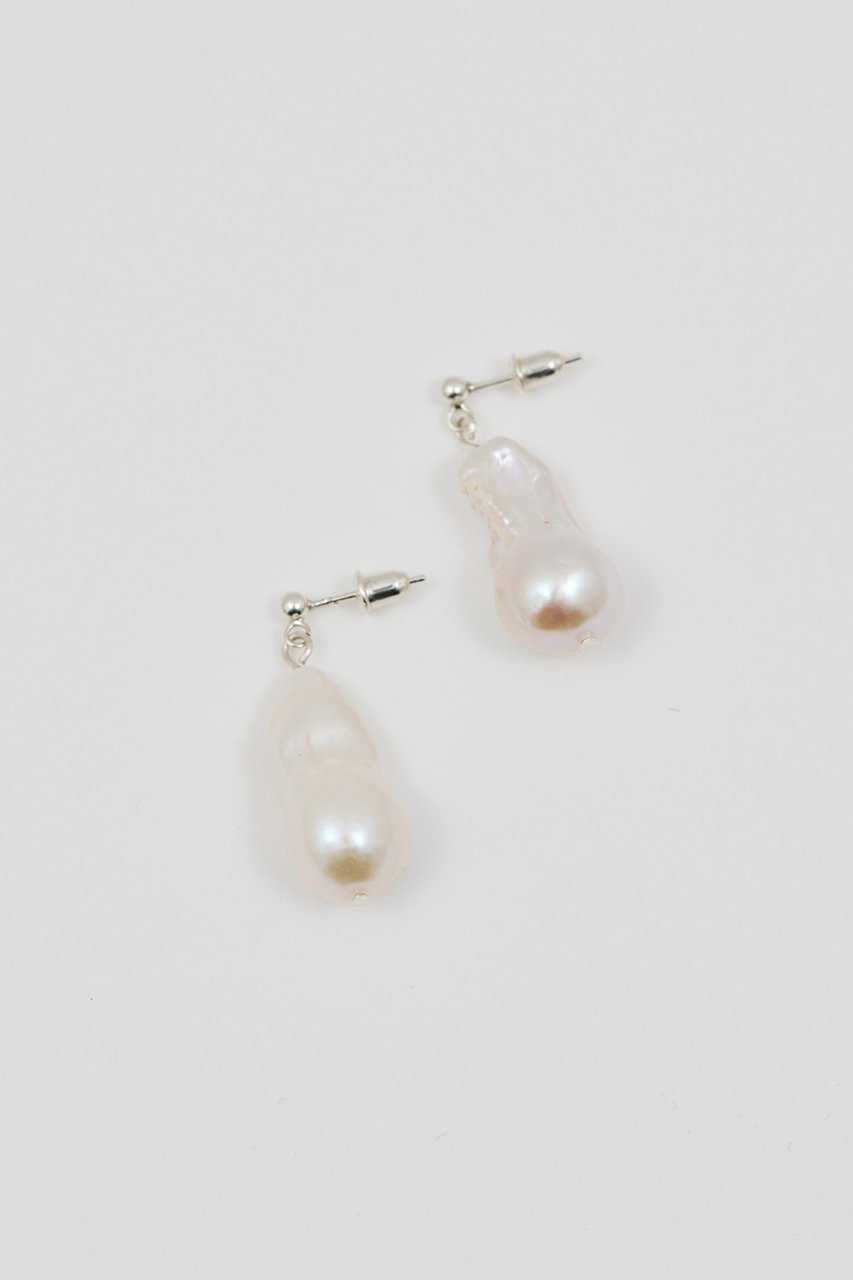 【ガリャルダガランテ/GALLARDAGALANTE】の【25th記念アイテム】【2.718】オイスターパールピアス 人気、トレンドファッション・服の通販 founy(ファニー) 　ファッション　Fashion　レディースファッション　Fashion for Women　ジュエリー　Jewelry　ファッションリング　Fashion Rings　イヤリング・フープ・ドロップタイプ　Hoop, Drop & Clip Earrings　イヤリング　Earrings　シンプル　Simple, Minimal　パール　Pearl, Pearl Accent　フォルム　Silhouette, Form　フォーマル　Formal, Dressy　再入荷　Restock / Back in Stock　other-3|ID: prp329100004627433 ipo3291000000035816026