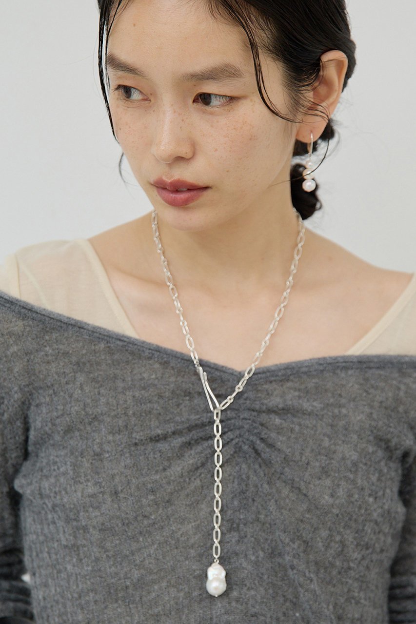 【ガリャルダガランテ/GALLARDAGALANTE】の【25th記念アイテム】【2.718】オイスターパールチェーンネックレス 人気、トレンドファッション・服の通販 founy(ファニー) 　ファッション　Fashion　レディースファッション　Fashion for Women　ジュエリー　Jewelry　ネックレス　Necklaces & Pendants　おすすめ　Recommended / Our Picks　オケージョン　Occasion Wear　チェーン　Chain, Chain Strap　ネックレス　Necklace, Pendant Necklace　パール　Pearl, Pearl Accent　フォルム　Silhouette, Form　ブレスレット　Bracelet, Wristband　 other-1|ID: prp329100004627434 ipo3291000000035582575
