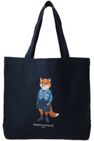 【メゾン キツネ/MAISON KITSUNE】の【UNISEX】DRESSED FOX トートバッグ 人気、トレンドファッション・服の通販 founy(ファニー) ファッション Fashion レディースファッション Fashion for Women ワンピース Dresses フォーマル・パーティードレス・結婚式用ドレス Elegant & Casual Dresses バッグ Bags ユニセックス Unisex, Genderless イラスト Illustration キャンバス Canvas, Canvas Fabric トレンド Trend, Trending Now ポケット Pocket, Pocket Detail 新作・新入荷 New Arrivals / New In |ID:prp329100004627441