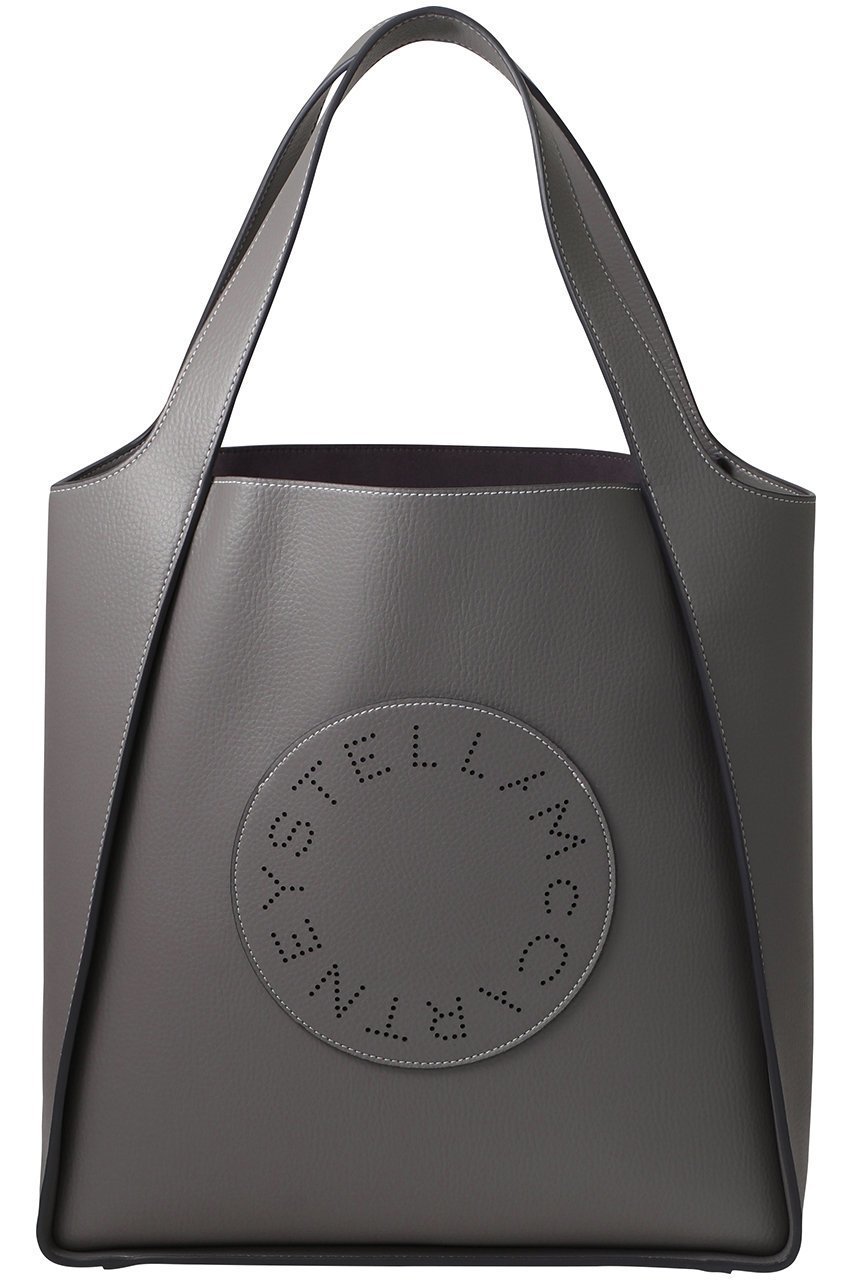【ステラ マッカートニー/STELLA McCARTNEY】のStella Logo N/Sトートバッグ インテリア・キッズ・メンズ・レディースファッション・服の通販 founy(ファニー) 　ファッション　Fashion　レディースファッション　Fashion for Women　バッグ　Bags　2025年　2025　2025-2026秋冬・A/W　Autumn/Winter 2025–26 AW25–26　オケージョン　Occasion Wear　サークル　Circle, Round Design　トレンド　Trend, Trending Now　ポケット　Pocket, Pocket Detail　ポーチ　Pouch, Small Case　定番　Standard, Basic Item　A/W・秋冬　Autumn/Winter　スモーク|ID: prp329100004627443 ipo3291000000033259910