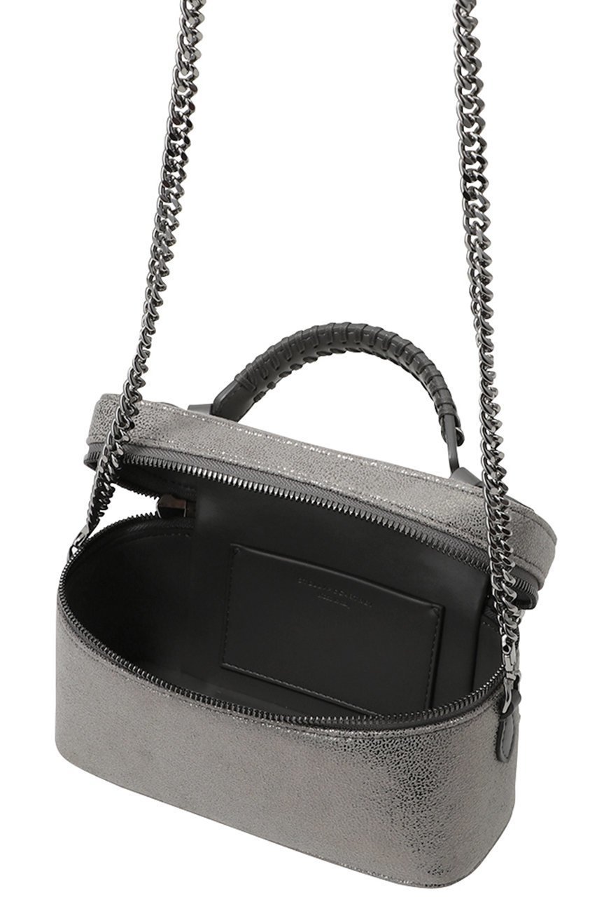 【ステラ マッカートニー/STELLA McCARTNEY】のFalabella シャイニードットシャモアバニティケース 人気、トレンドファッション・服の通販 founy(ファニー) 　ファッション　Fashion　レディースファッション　Fashion for Women　バッグ　Bags　2025年　2025　2025-2026秋冬・A/W　Autumn/Winter 2025–26 AW25–26　シャイニー　Shiny, Glossy Finish　シルバー　Silver, Metallic Silver　チェーン　Chain, Chain Strap　パーティ　Party, Party Style　フォルム　Silhouette, Form　リュクス　Luxury, Elegant, High-End, Chic　A/W・秋冬　Autumn/Winter　other-5|ID: prp329100004627444 ipo3291000000033259920