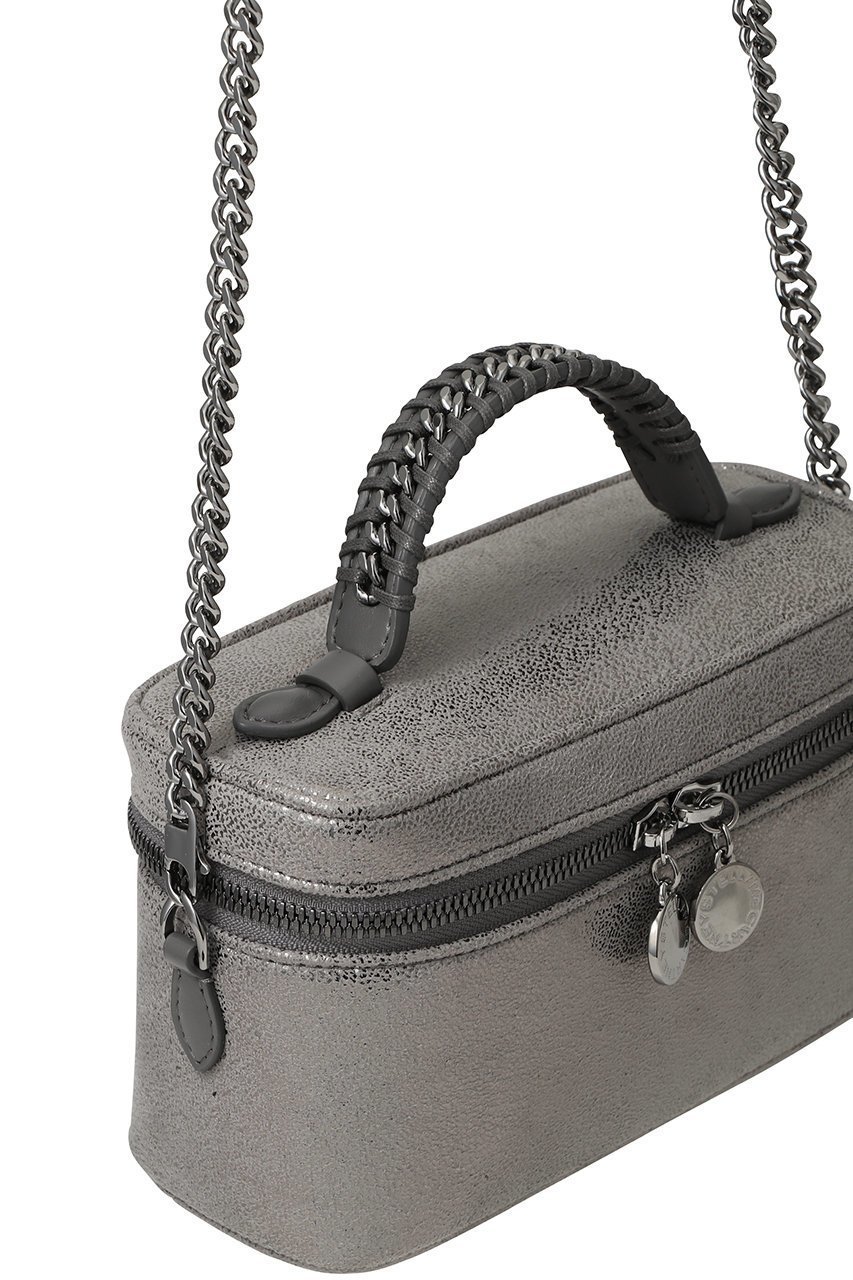 【ステラ マッカートニー/STELLA McCARTNEY】のFalabella シャイニードットシャモアバニティケース 人気、トレンドファッション・服の通販 founy(ファニー) 　ファッション　Fashion　レディースファッション　Fashion for Women　バッグ　Bags　シャイニー　Shiny, Glossy Finish　シルバー　Silver, Metallic Silver　チェーン　Chain, Chain Strap　パーティ　Party, Party Style　フォルム　Silhouette, Form　リュクス　Luxury, Elegant, High-End, Chic　other-4|ID: prp329100004627444 ipo3291000000035971795