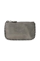 【ステラ マッカートニー/STELLA McCARTNEY】のFalabella シャイニードットシャモアキーポーチ スチールグレー|ID:prp329100004627448