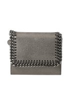 【ステラ マッカートニー/STELLA McCARTNEY】のFalabella シャイニードットシャモア三つ折り財布 スチールグレー|ID:prp329100004627449