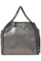 【ステラ マッカートニー/STELLA McCARTNEY】のFalabella Tiny シャイニードットシャモア2wayミニトートバッグ スチールグレー|ID: prp329100004627450 ipo3291000000036202922