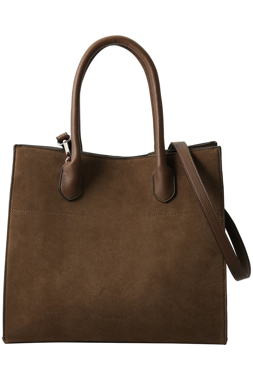 【プランク プロジェクト/PRANK PROJECT】のボックス2WAYトートバッグ / Box 2-Way Tote Bag インテリア・キッズ・メンズ・レディースファッション・服の通販 founy(ファニー) 　ファッション　Fashion　レディースファッション　Fashion for Women　バッグ　Bags　バランス　Balance, Style Balance　ボックス　Boxy, Box Shape　BRN(ブラウン)|ID: prp329100004627452 ipo3291000000036753175