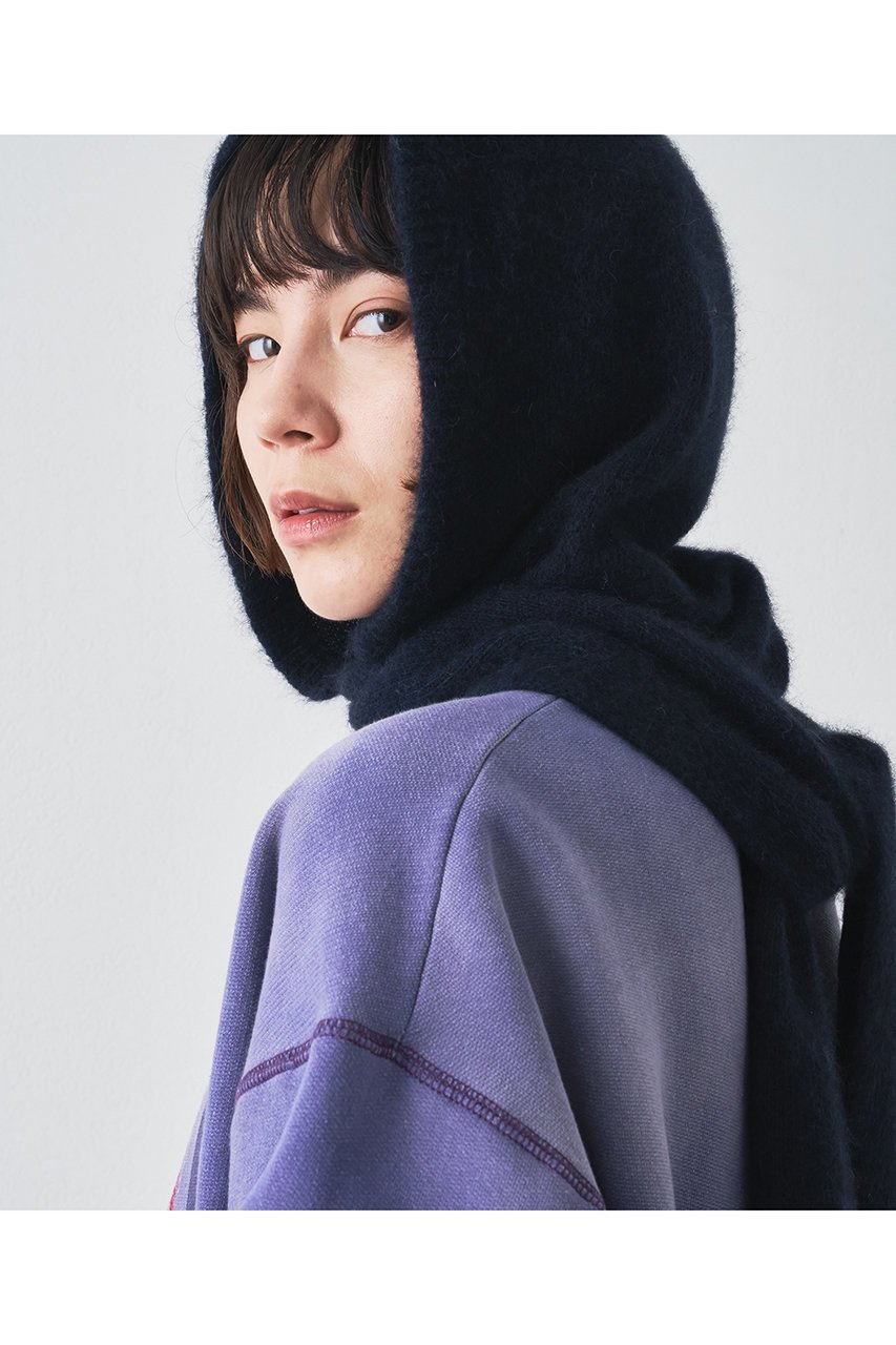 【ウィムガゼット/Whim Gazette】の【THROW】別注カラー フーディースカーフ インテリア・キッズ・メンズ・レディースファッション・服の通販 founy(ファニー) 　ファッション　Fashion　レディースファッション　Fashion for Women　ストール　Soft & Warm Scarves　マフラー・スヌード / 冬小物の定番　Scarves & Mufflers　シンプル　Simple, Minimal　スカーフ　Scarf, Neckwear　ストール　Stole, Wrap　トレンド　Trend, Trending Now　ブランケット　Blanket, Throw Blanket　別注　Limited Edition, Custom Order　マフラー　Scarf, Muffler　モダン　Modern, Contemporary　ネイビー|ID: prp329100004627454 ipo3291000000035356445
