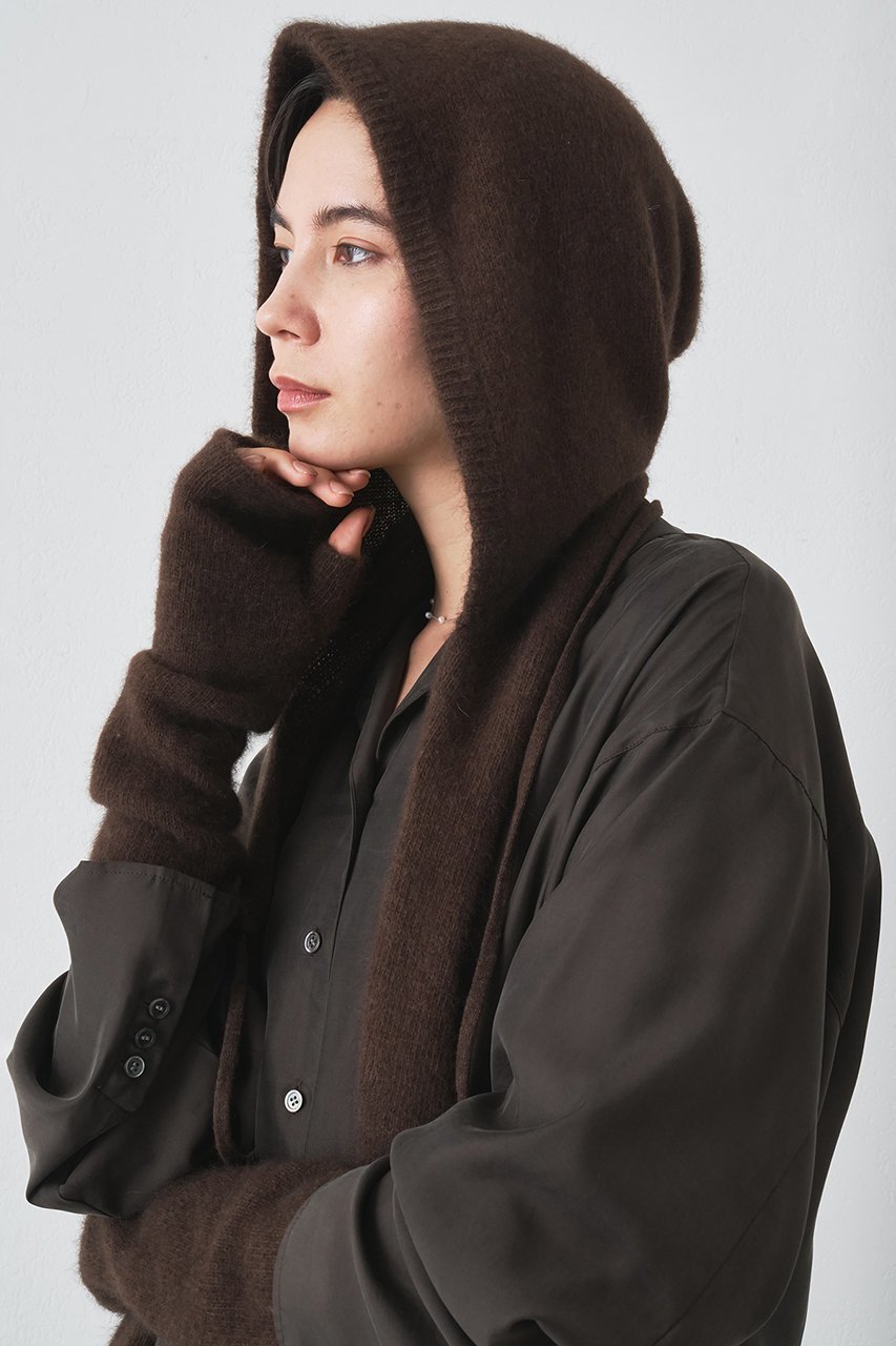 【ウィムガゼット/Whim Gazette】の【THROW】別注カラー フーディースカーフ 人気、トレンドファッション・服の通販 founy(ファニー) 　ファッション　Fashion　レディースファッション　Fashion for Women　ストール　Soft & Warm Scarves　マフラー・スヌード / 冬小物の定番　Scarves & Mufflers　シンプル　Simple, Minimal　スカーフ　Scarf, Neckwear　ストール　Stole, Wrap　トレンド　Trend, Trending Now　ブランケット　Blanket, Throw Blanket　別注　Limited Edition, Custom Order　マフラー　Scarf, Muffler　モダン　Modern, Contemporary　other-3|ID: prp329100004627454 ipo3291000000035642609